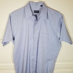 Hathaway Short Sleeve Blue Shirt 16